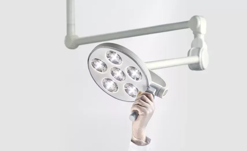 Waldmann Triango Fokus LED 601C Minor Procedure Light Ceiling Mount Dimmable - Image 2