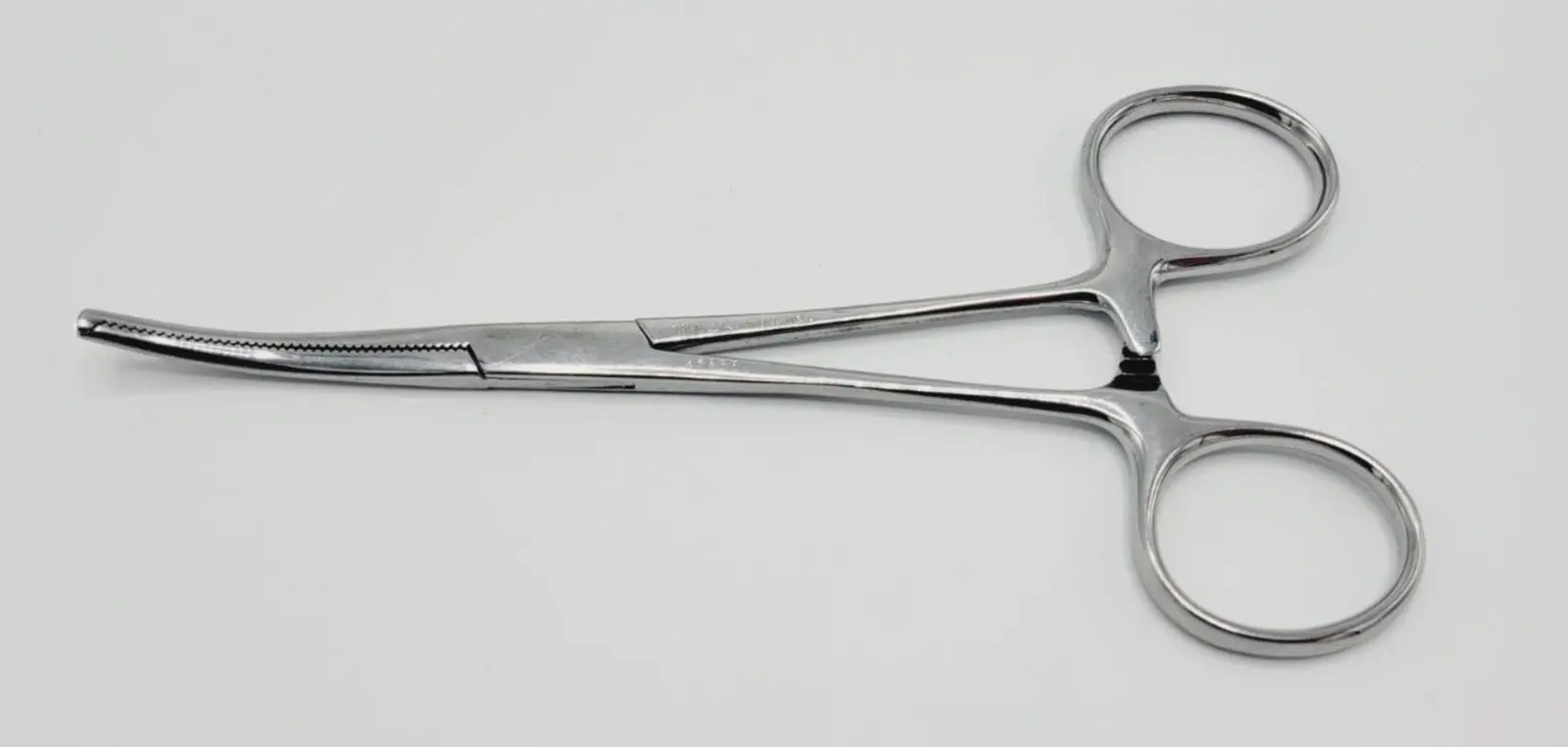 Weck 475301 Kocher Forceps Curved 7-1/4" Stainless Steel Surgical Instrument – Used - Image 3