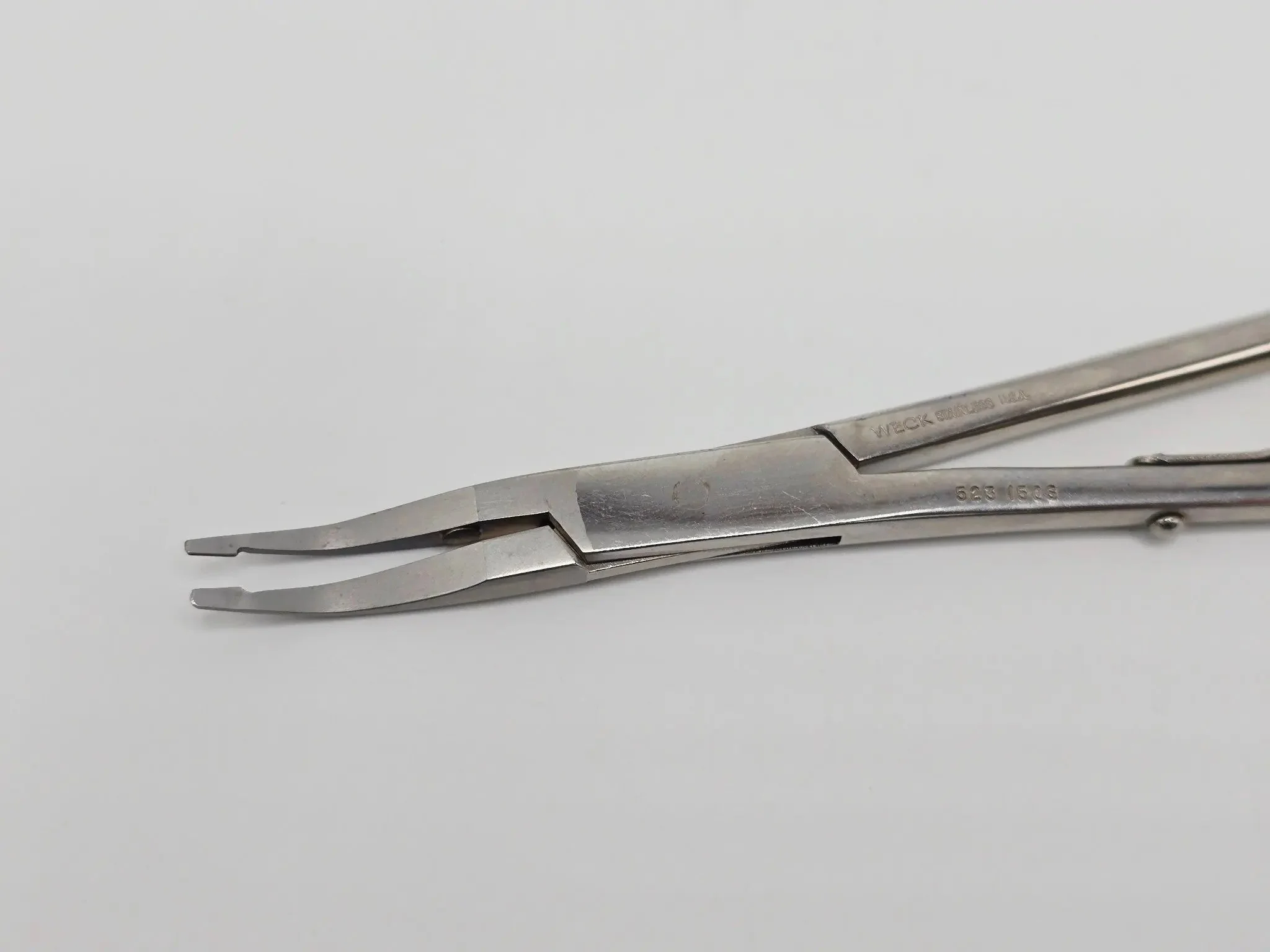 Weck 523150S Hemoclip Medium-Large Curved Clip Applier Stainless Surgical - Image 3