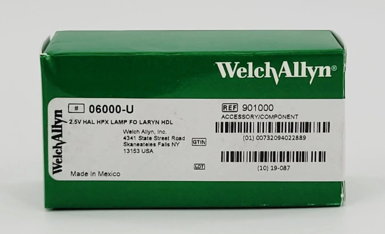 Welch Allyn 06000-U 2.5V Halogen Lamp – Genuine Replacement Bulb - Image 3