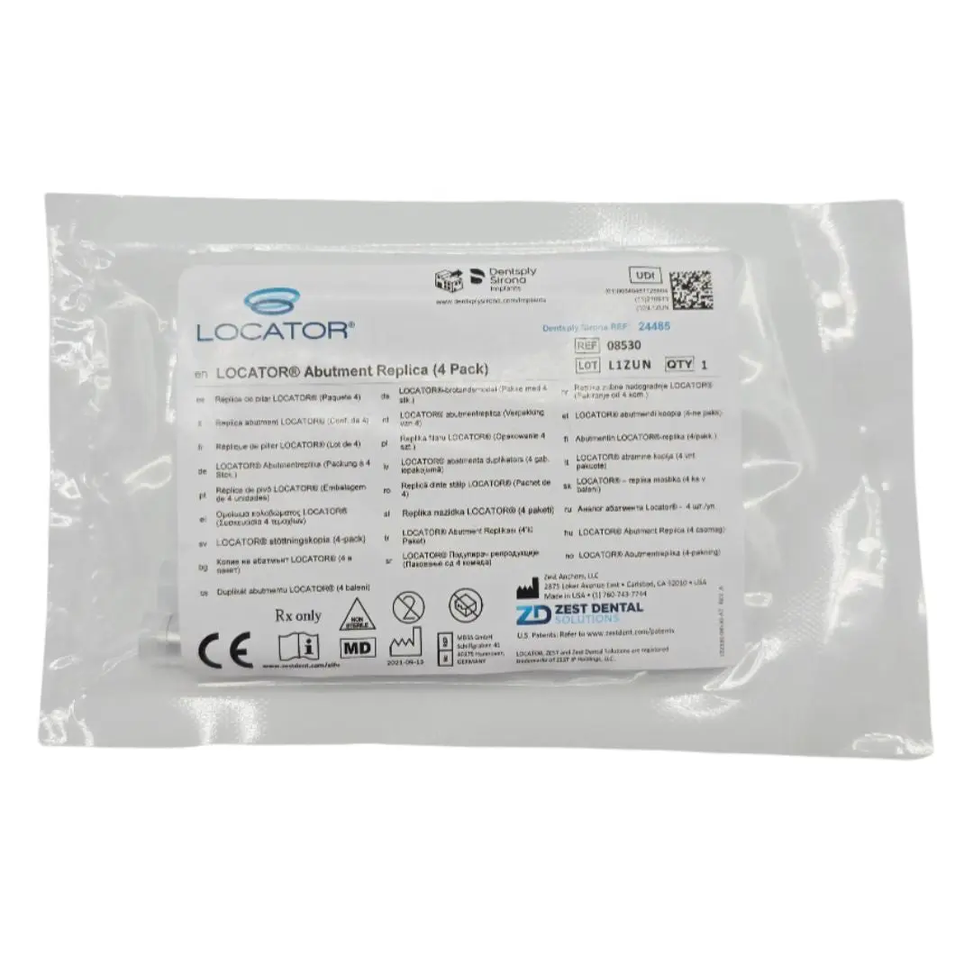Zest Anchors 08530 LOCATOR Abutment Replica Female Analog 4.0mm (4 Pack) Dentsply Sirona Astra Tech Implant System