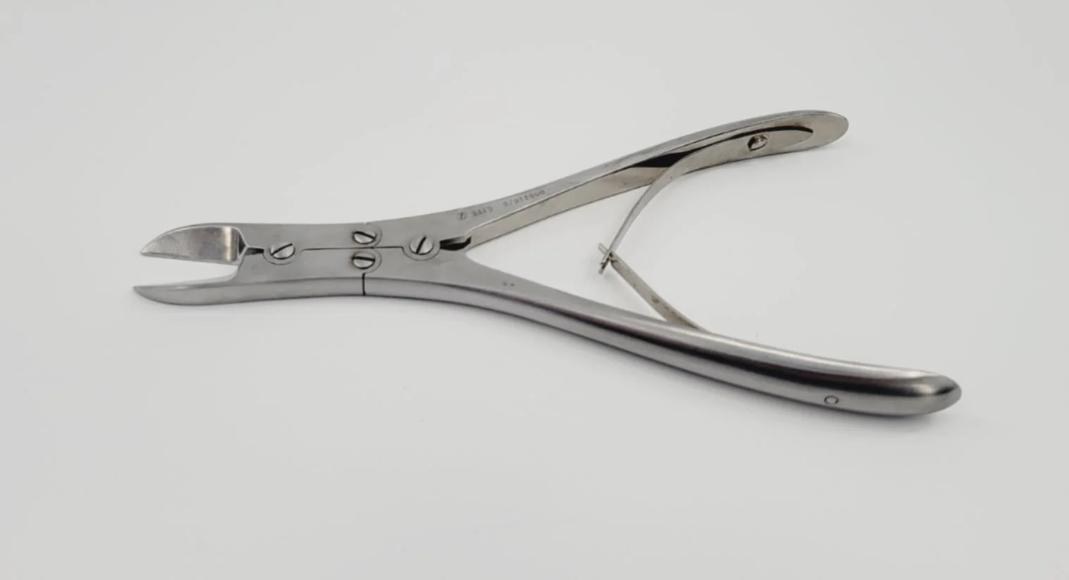 Zimmer 3415 Ruskin-Liston Bone Cutting Forceps Straight Orthopedic 7-1/2" - Image 4